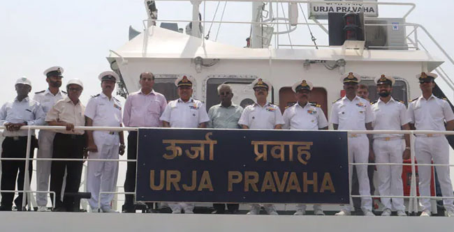 Indian Coast Guard కొత్త నౌక ఉర్జ ప్రవాహ ప్రవేశం