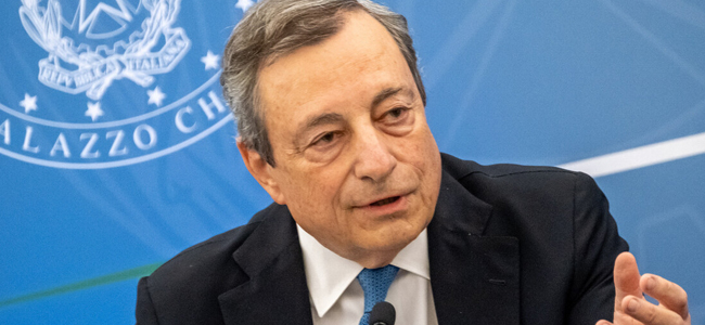 Italian PM Mario Draghi రాజీనామాను తిరస్కరించిన దేశాధ్యక్షుడు