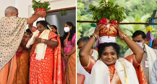 Bonalu festival: బోనమెత్తిన గవర్నర్ తమిళిసై