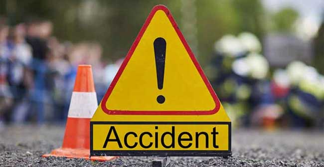 Road Accident.. కాకినాడ జిల్లా: జాతీయ రహదారిపై రోడ్డు ప్రమాదం