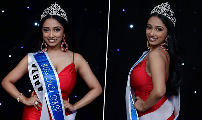 Miss India USA 2022: ఆర్య వాల్వేకర్‌‌కు మిస్ ఇండియా యూఎస్ఏ కిరీటం
