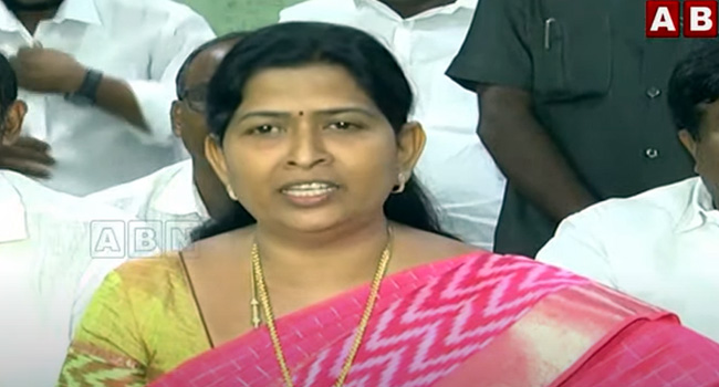 Home Minister Vanitha: ఎంపీపై తప్పు తేలితే చర్యలు...ఉపేక్షించం