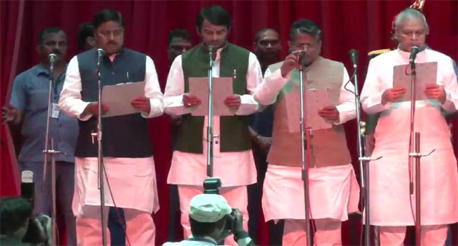 Nitish Kumar expands Bihar cabinet: బీహార్‌లో 31 మంది మంత్రులు ప్రమాణస్వీకారం