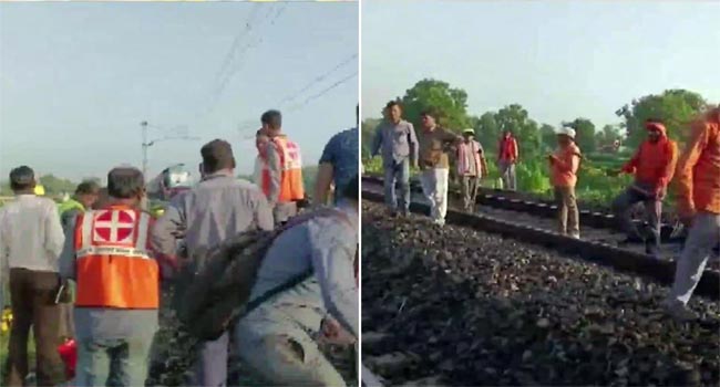 train accident: గూడ్స్ రైలును ఢీకొన్న ప్యాసింజర్ రైలు...53మందికి గాయాలు