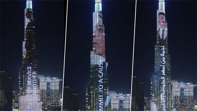 Burj Khalifa: మరోసారి బుర్జ్ ఖలీఫాపై మెరిసిన షారూఖ్ ఖాన్