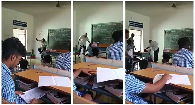 Video viral: విద్యార్థిని చితకబాదిన మాస్టారు