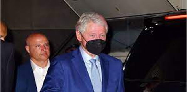 అమెరికా మాజీ అధ్యక్షుడు Bill Clintonకు బ్లడ్ ఇన్ఫెక్షన్...ఆసుపత్రిలో చేరిక