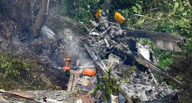 IAF chopper crashలో మరో ఆరుగురి మృతదేహాల గుర్తింపు