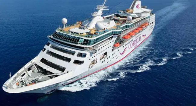 మార్మగోవా Cordelia cruise shipలో కలకలం
