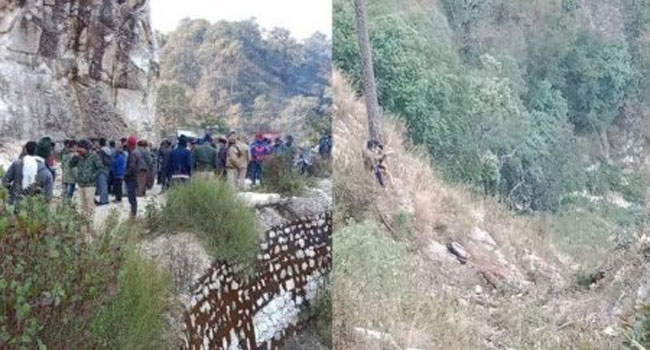 Uttarakhandలో లోయలో పడిన కారు...11 మంది దుర్మరణం
