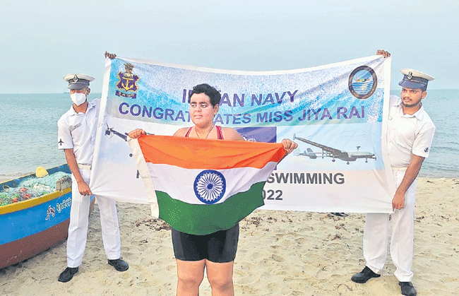 భళా.. జియా | Para Swimmer jiya-NGTS-Sports