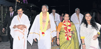మల్లన్నను దర్శించుకున్న ఏపీ హైకోర్టు జడ్జి