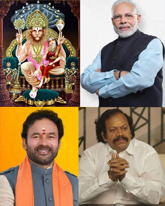 మోదీ సంకల్పం కోసం పురాణపండ శ్రీనివాస్ దైవీయ గ్రంథం