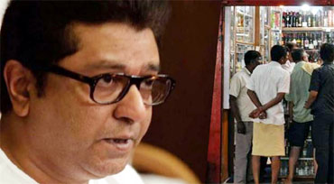 వైన్ షాపులపై రాజ్ థాకరేకు శివసేన కౌంటర్..