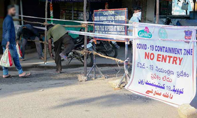 హైదరాబాద్‌లో అంతకంతకు పెరుగుతున్న కేసులు.. 10 మంది కానిస్టేబుళ్లకు కరోనా