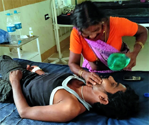 నల్గొండ : ఆక్సిజన్ అందక ప్రాణాలు విడిచిన యువకుడు