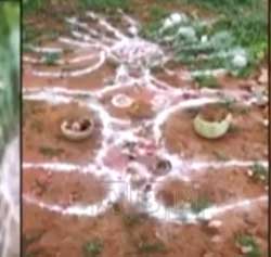 నెల్లూరు జిల్లా ఉదయగిరిలో క్షుద్రపూజల కలకలం