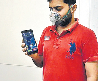 సీఓపీడీ రోగుల పర్యవేక్షణకు ‘స్మార్ట్ మాస్క్’