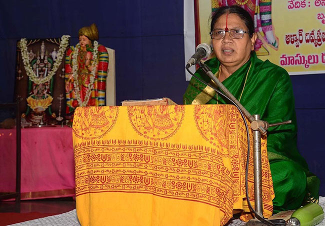 తిరుప్పావైపై ఆధ్యాత్మిక ప్రవచనం ప్రారంభం