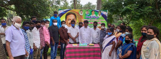 మంత్రి విశ్వరూప్ జన్మదిన వేడుకలు