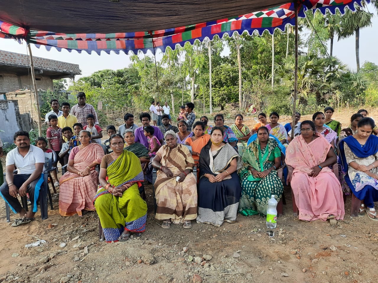 ప్రార్థనా స్థలంలో రైతు భరోసా కేంద్ర భవన నిర్మాణమా?