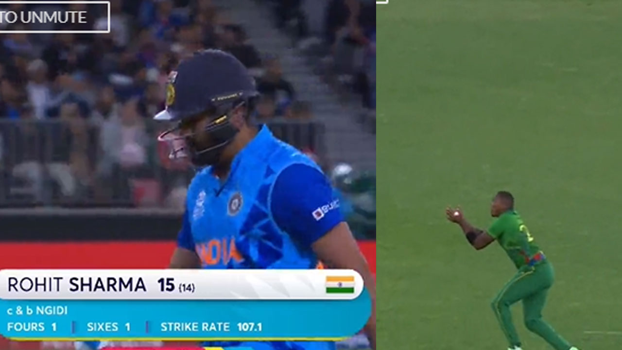 Rohit Sharma: భారత్‌ను వణికిస్తున్న ఎంగిడి.. నాలుగు కీలక వికెట్లు డౌన్