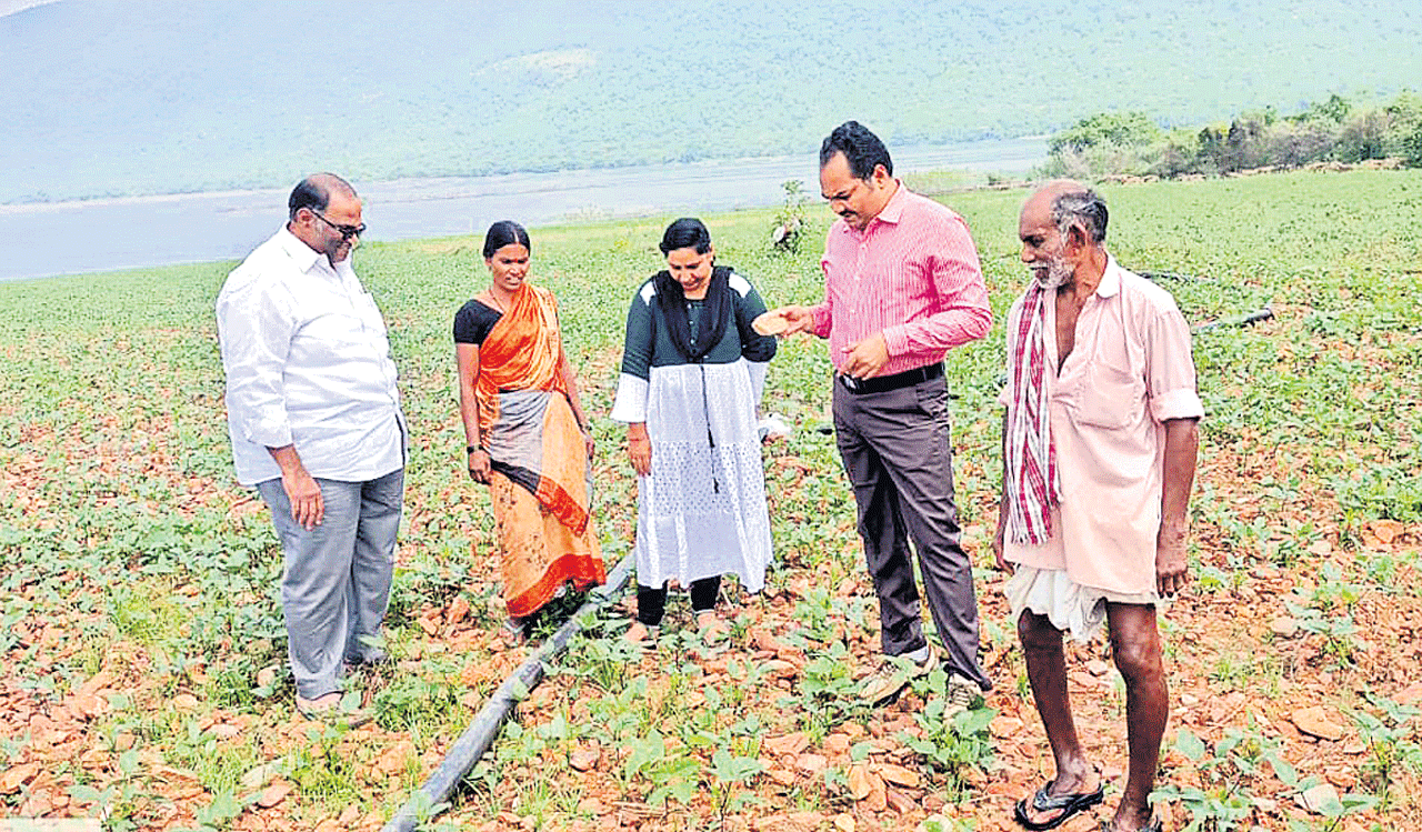 రైతు భరోసా కేంద్రాల తనిఖీ