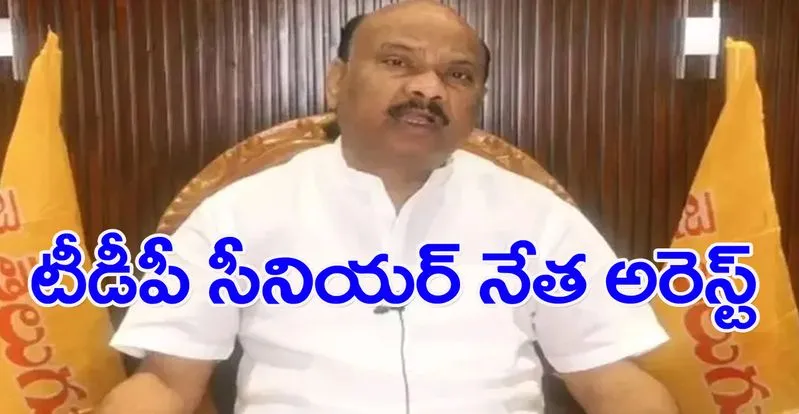 Senior TDP leader: టీడీపీ సీనియర్ నేత అయ్యన్నపాత్రుడు అరెస్ట్ | Senior TDP  leader Ayyannapatra arrested bandi