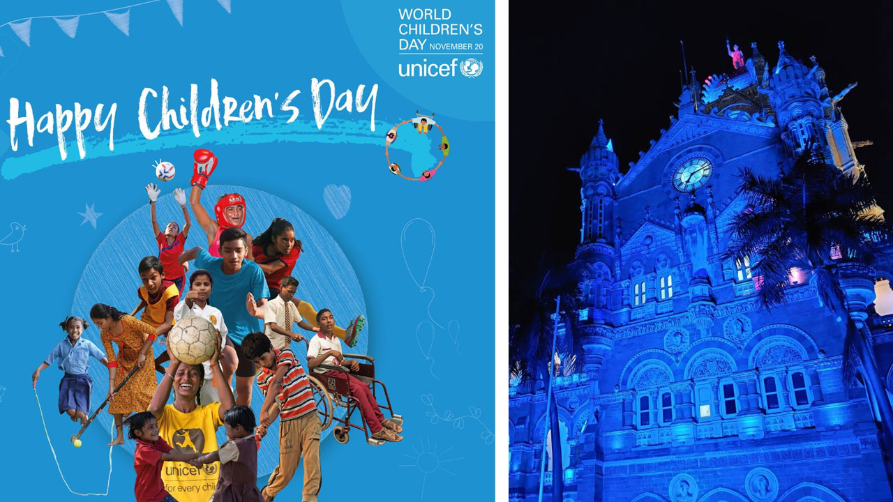 World Childrens Day: చారిత్రక కట్టడాలన్నీ నీలం రంగులోకి మారుతున్నాయ్.. ఎందుకో తెలుసా? 