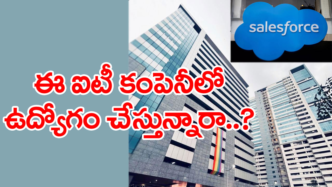 Salesforce: దేవుడా.. Salesforce సాఫ్ట్‌వేర్ కంపెనీ ఎంత పని చేసింది..!