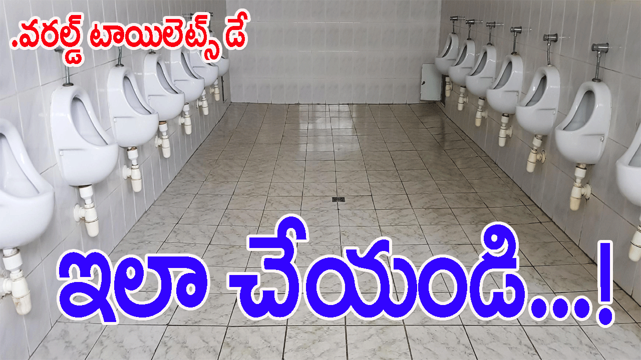 టాయిలెట్స్ డే: వీటిని మర్చిపోకండి!