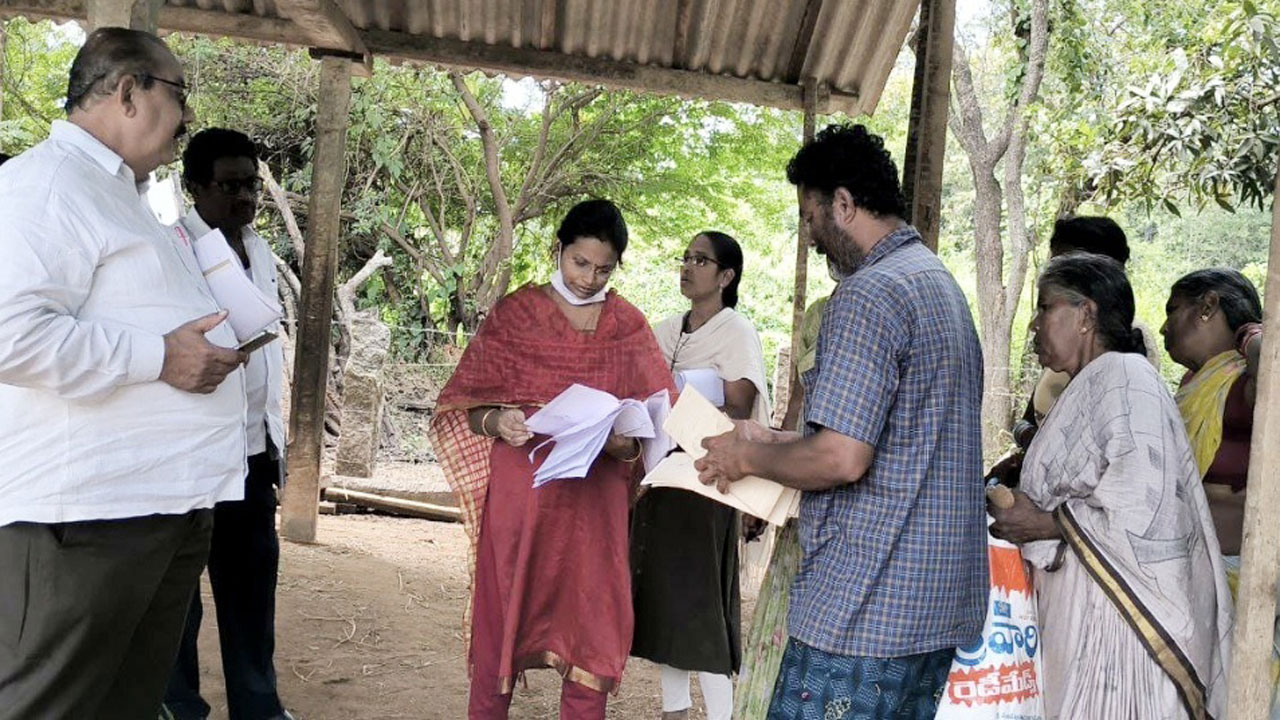 భూ ఆక్రమణపై స్పందించారు..