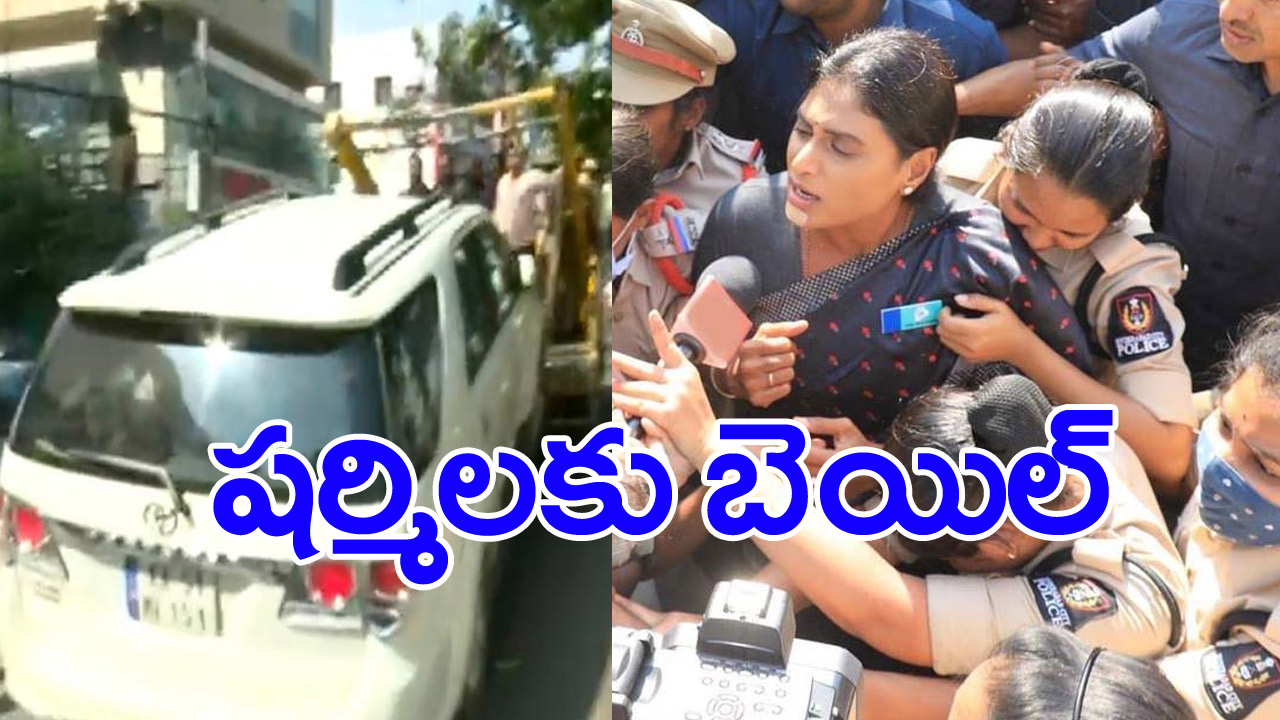 ys sharmila: షర్మిలకు బెయిల్ మంజూరు..