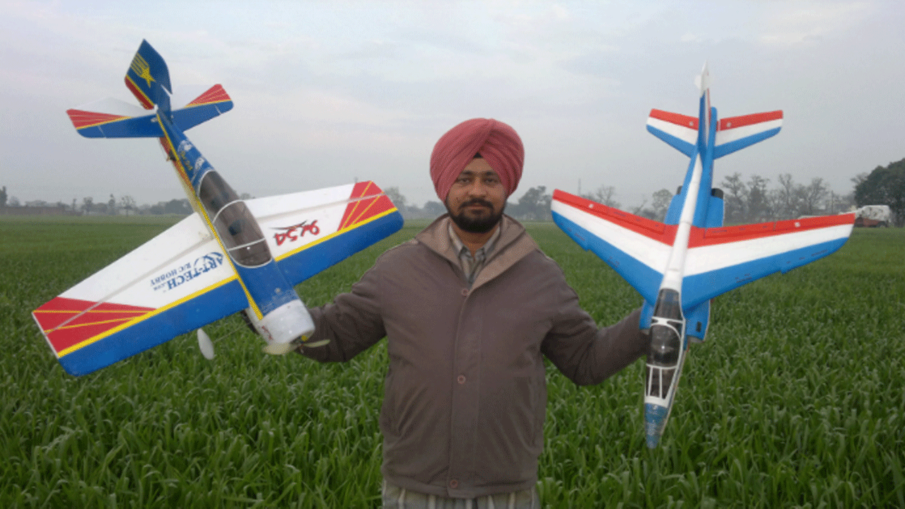 Punjab : చిన్ననాటి కలలకు రెక్కలు తొడిగిన పంజాబీ రైతు