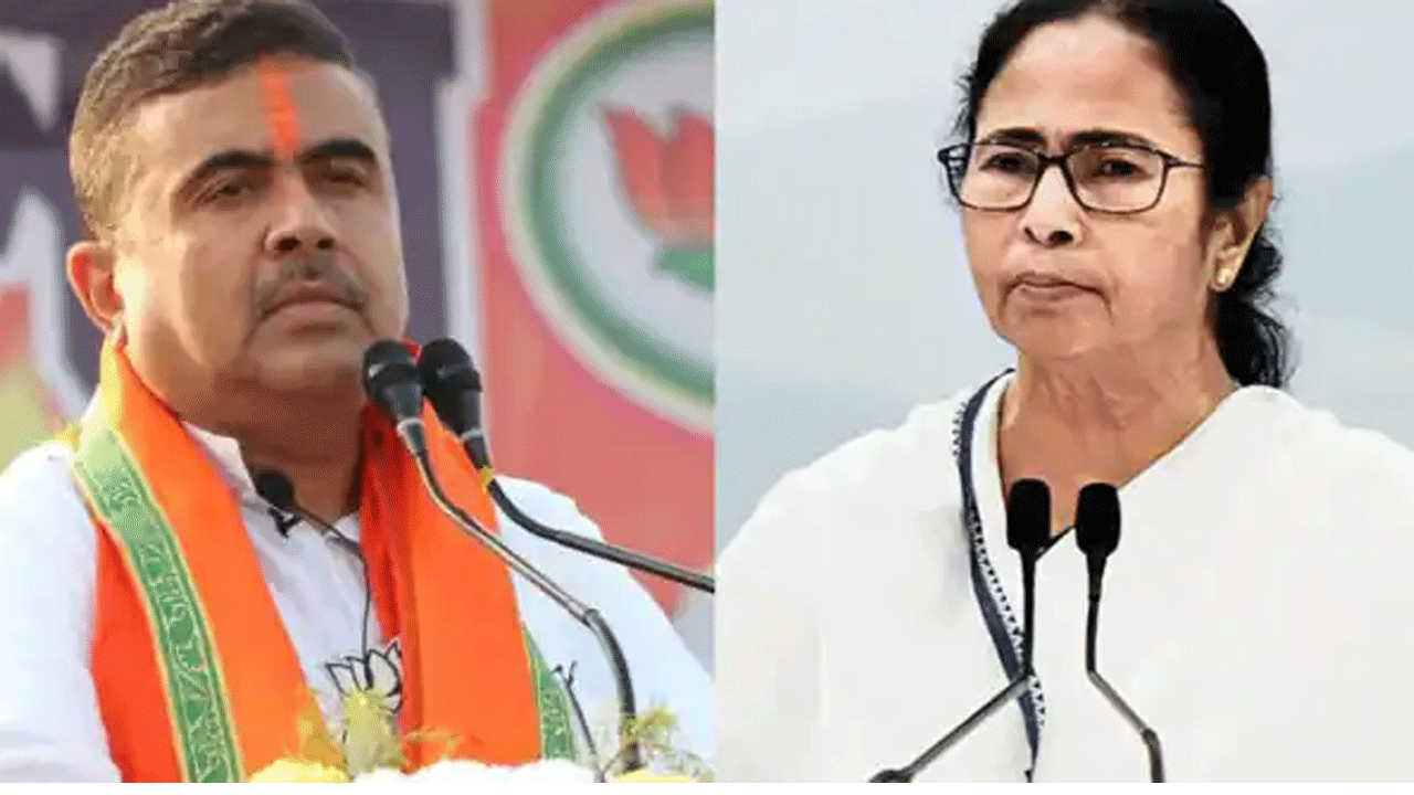 Mamata-Suvendu meet : మమత, సువేందు మాటామంతి... బీజేపీలో కలకలం...