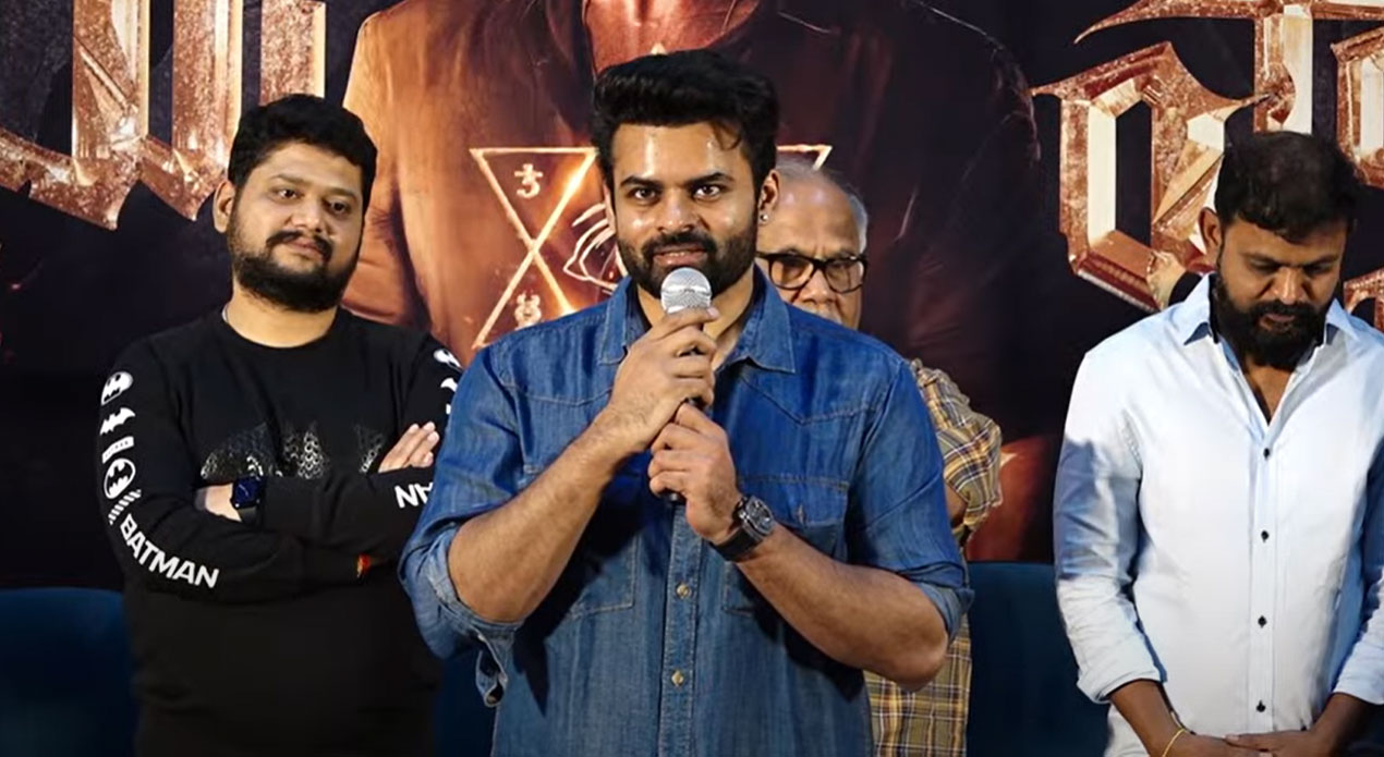 Sai Dharam Tej: హాస్పిటల్ లో వున్నప్పుడు అమ్మకి చెప్పలేనిది ఇప్పుడు చెప్పాడు 