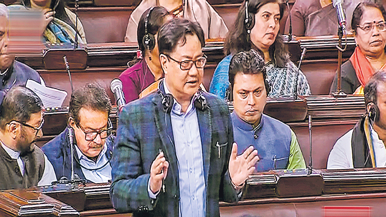  Union Minister Rijiju : కొలీజియం వల్లే ఖాళీలు