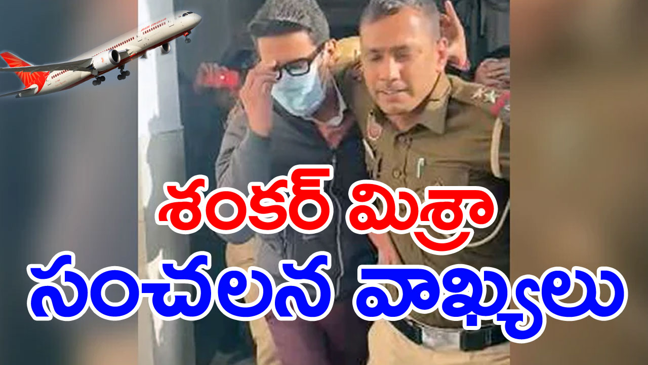 Air India Pee-Gate: మూత్రం పోసింది నేను కాదు.. శంకర్ మిశ్రా సంచలన వ్యాఖ్యలు