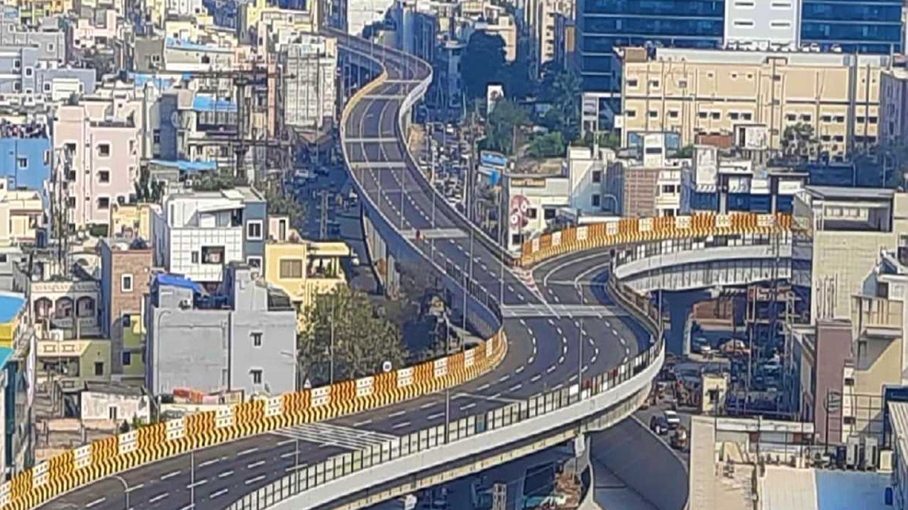 kothaguda flyover: హైదరాబాద్ వాసులకు న్యూ ఇయర్ కానుక