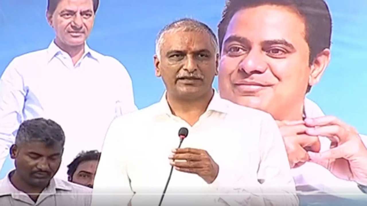 Minister Harishrao: కాంగ్రెస్ హయాంలో ఇలాంటి ఇళ్లు చూసారా?..