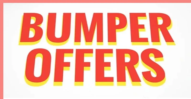 4,987 Bumper Offer Royalty-Free Images, Stock Photos & Pictures |  Shutterstock