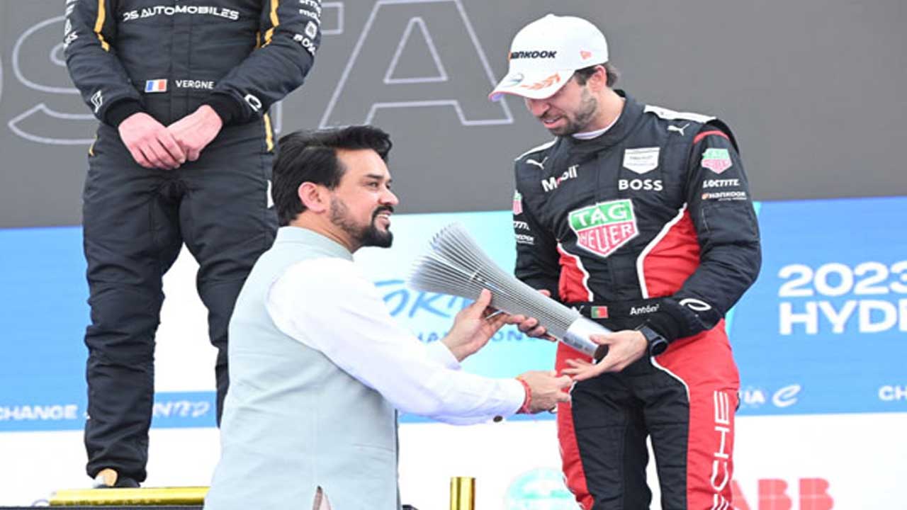 Formula E race: హైదరాబాద్‌లో ముగిసిన ఫార్ములా-ఈ రేస్‌.. విజేత ఎవరంటే.. 