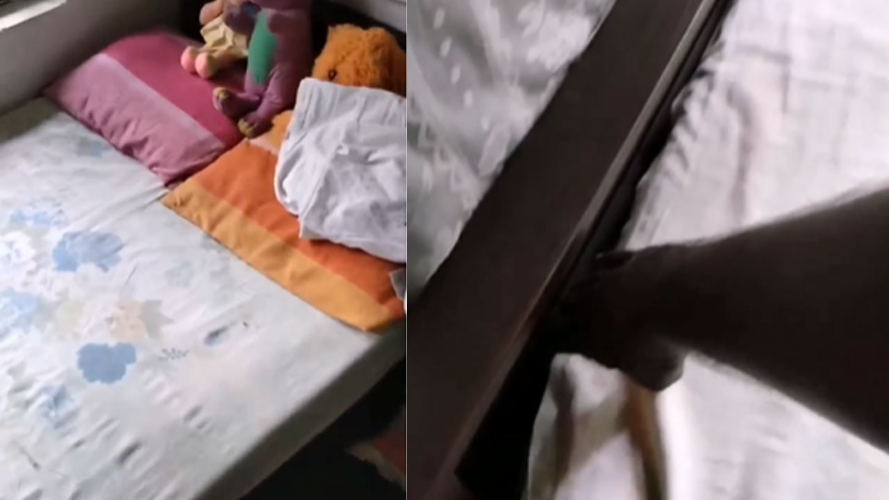 Viral Video: హాయిగా పడుకుందామని బెడ్ వద్దకు వెళ్లాడు.. అనుమానం రావడంతో.. పరుపు ఎత్తి చూసి ఖంగుతిన్నాడు.. 