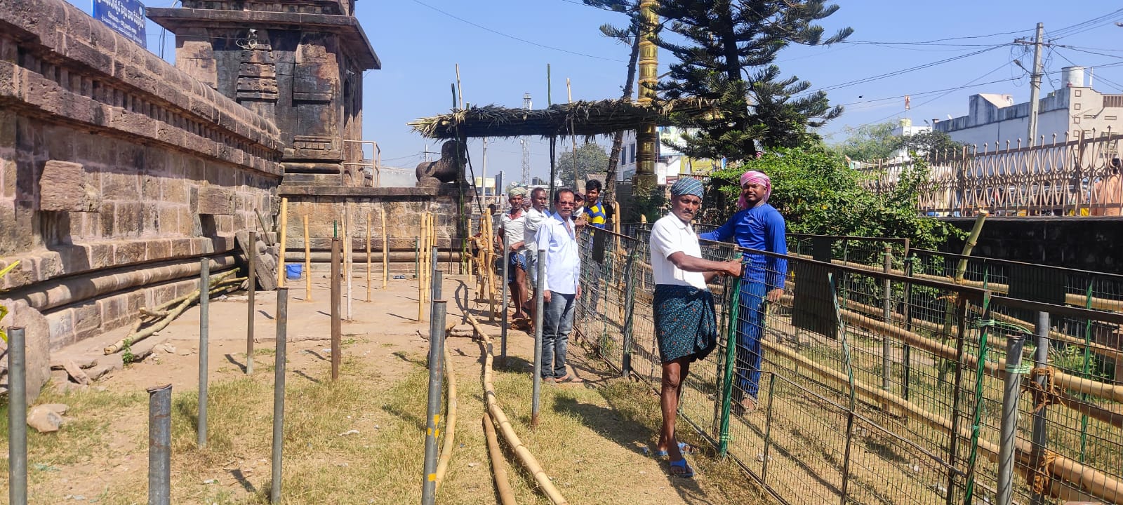 మహాశివరాత్రికి శ్రీముఖలింగంలో ఏర్పాట్లు 