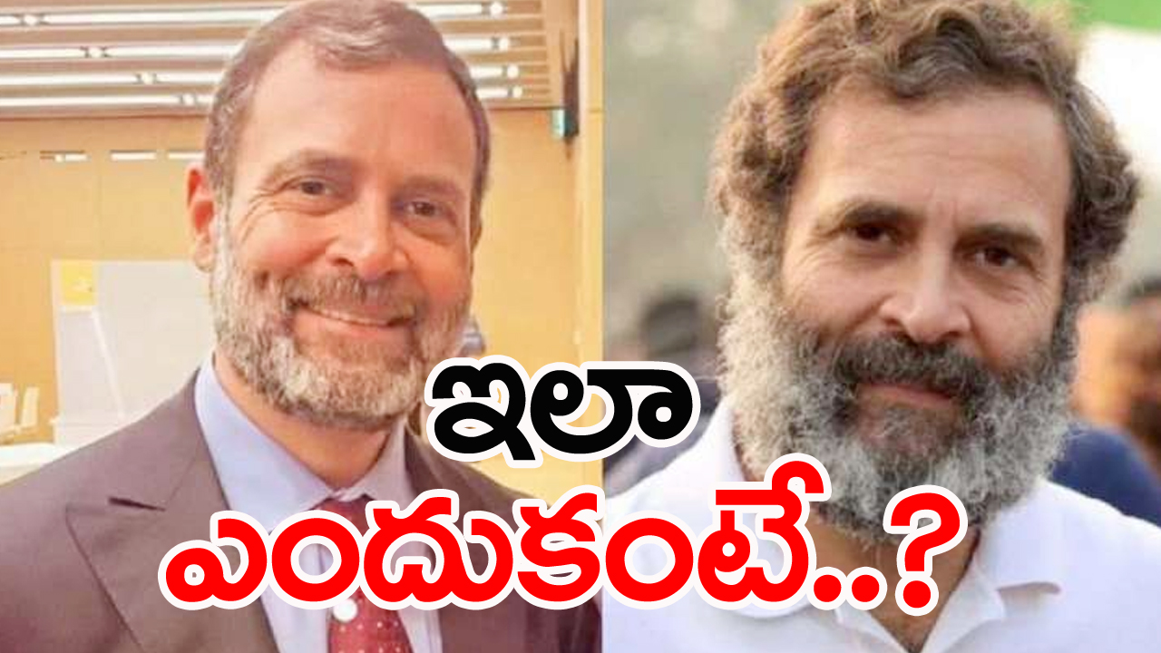 Rahul Gandhi: రాహుల్ కొత్త లుక్... మీరూ ఓ లుక్కేయండి..!