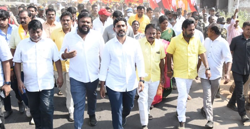 Lokesh Padayatra: రైతును రాజును చేసి చూపిస్తాం: నారా లోకేశ్‌