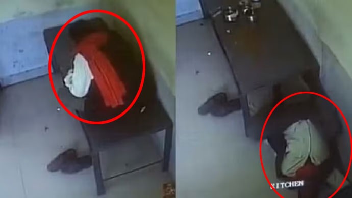 Shocking Video: చావు ఎప్పుడు ఎలా వస్తుందో చెప్పలేం.. బల్లపై కూర్చుని అన్నం తింటూనే ఈ సెక్యూరిటీ గార్డ్ ఎలా చనిపోయాడంటే..!