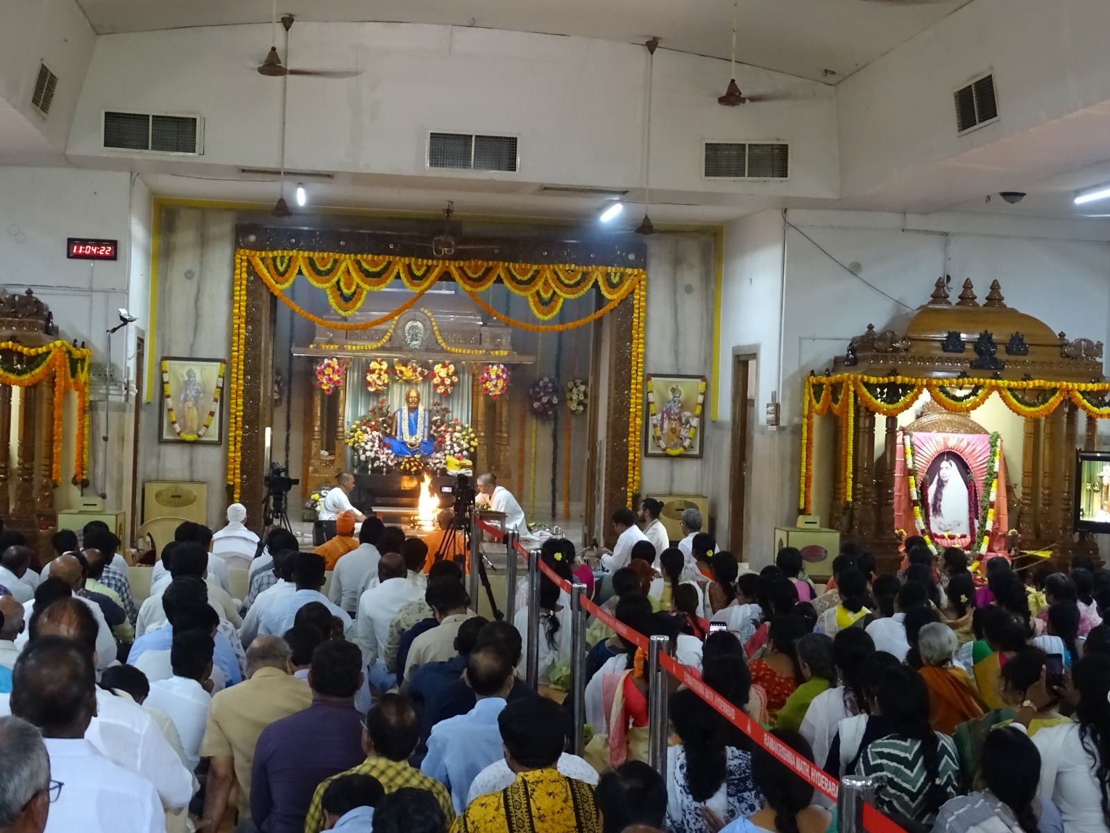 హైదరాబాద్ రామకృష్ణ మఠంలో శ్రీరామకృష్ణ పరమహంస జయంతి వేడుకలు