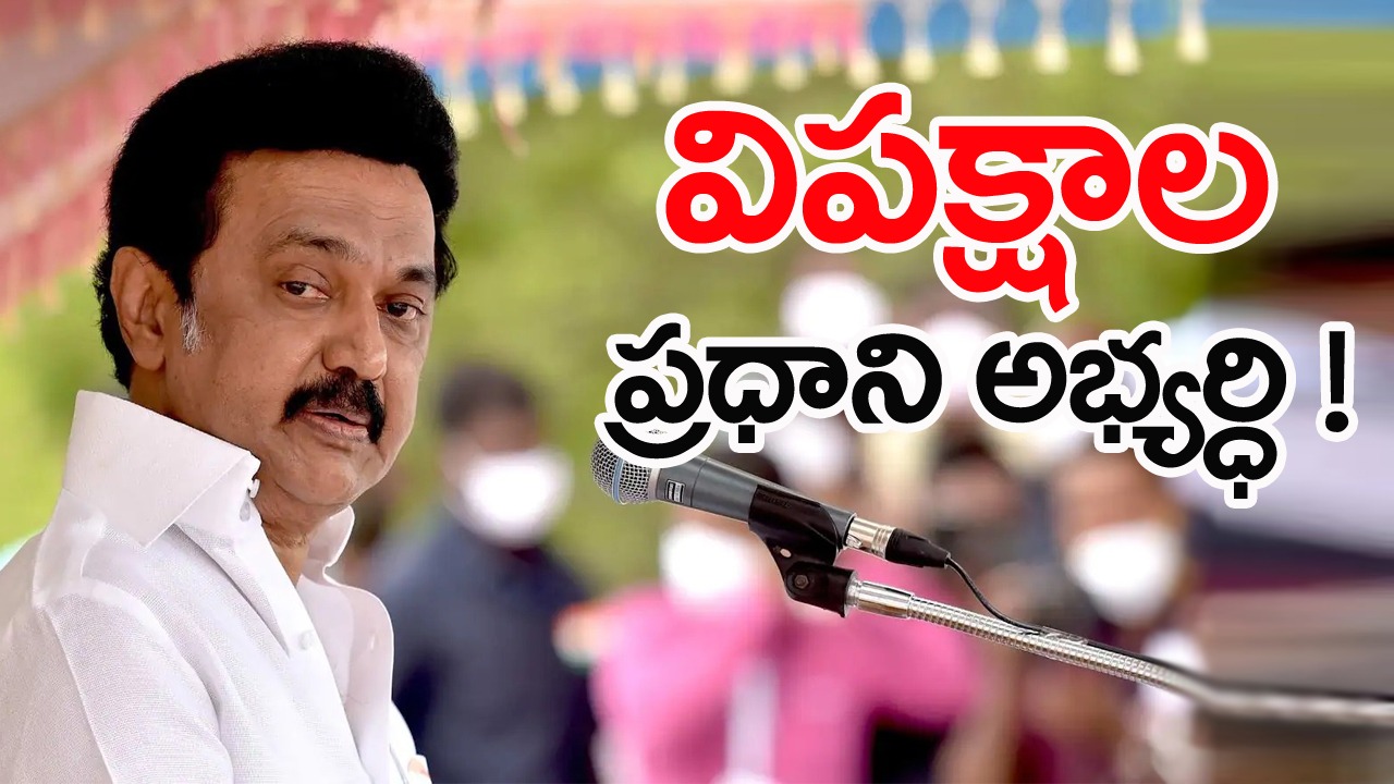 MK Stalin: విపక్షాల ప్రధాని అభ్యర్ధి!