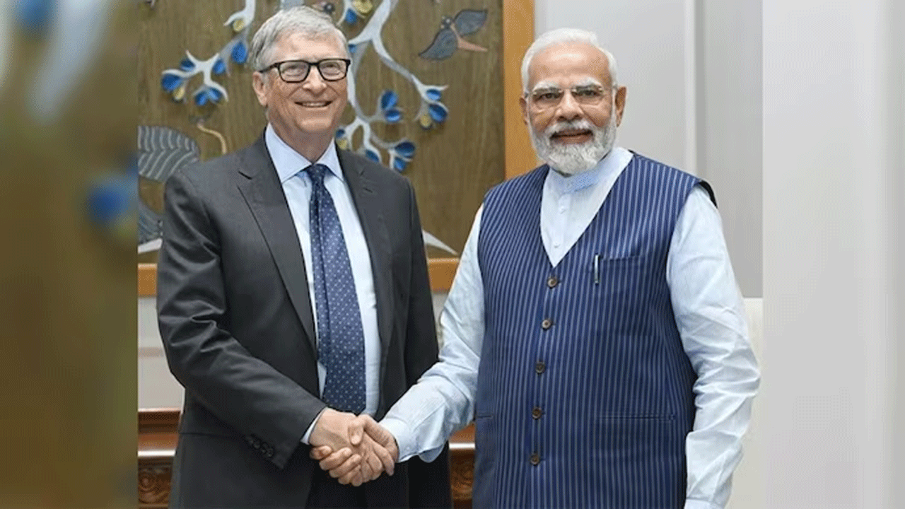 Bill Gates: నరేంద్ర మోదీతో బిల్ గేట్స్ భేటీ...భారత్ సాధించిన పురోగతికి ప్రశంసలు